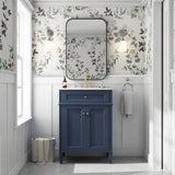 French Bathroom Vanity & Tip-Out Drawer - OROA
