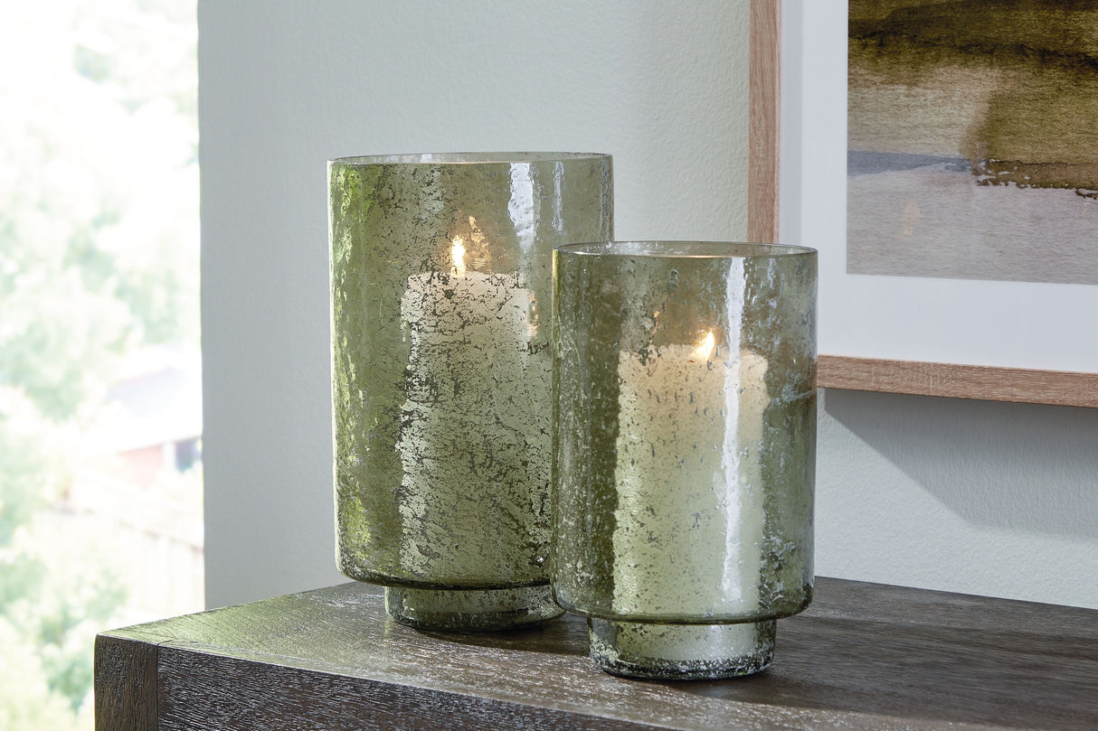 GreenCandle Holder Set (S/2) - OROA