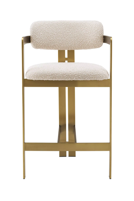 Modern Upholstered Counter Stool | Eichholtz Donato | Oroa.com