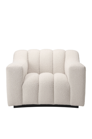 Channel Stitched Lounge Armchair | Eichholtz Kelly | Oroa.com