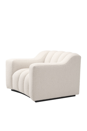 Channel Stitched Lounge Armchair | Eichholtz Kelly | Oroa.com
