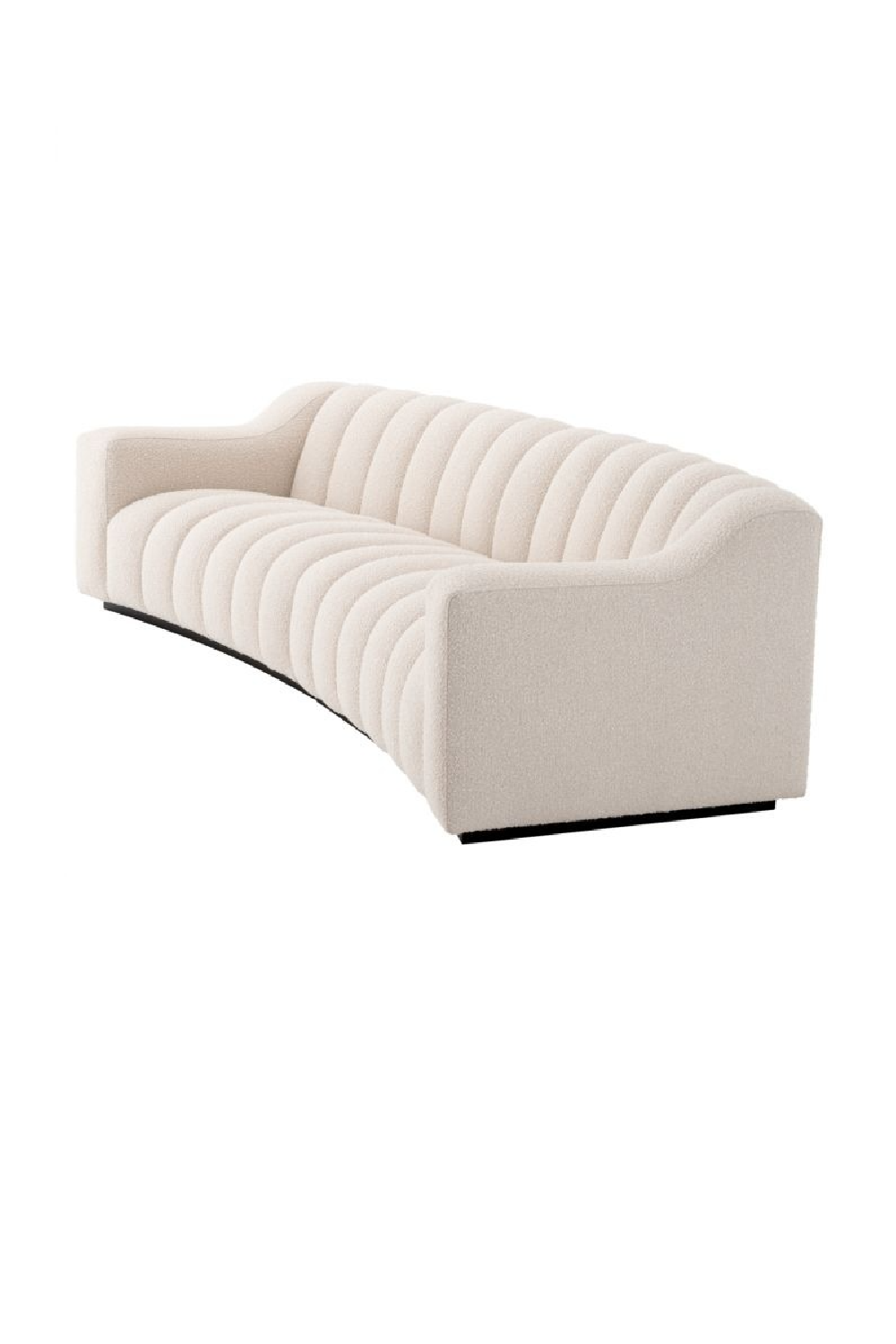 Channeled Boucle Sofa L | Eichholtz Kelly