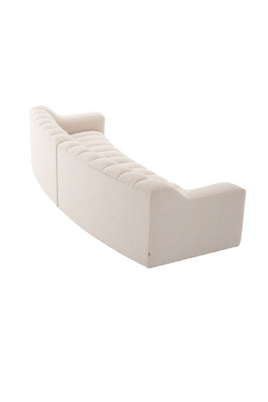 Channeled Boucle Sofa L | Eichholtz Kelly