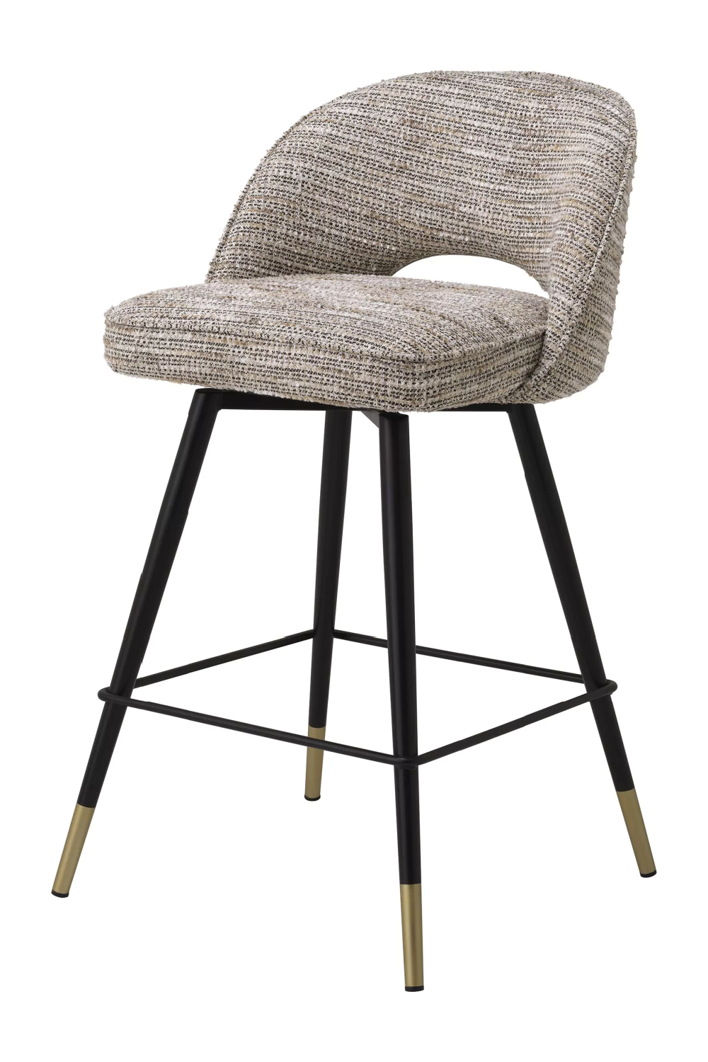 Upholstered Swivel Counter Stool Set (2) | Eichholtz Cliff | Oroa.com