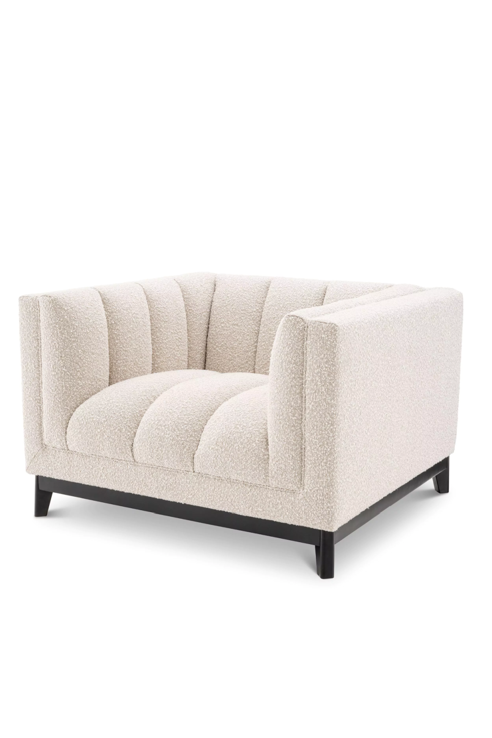 Channeled Boxy Lounge Chair | Eichholtz Ditmar | Oroa.com