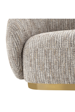 Brushed Brass Base Sofa | Eichholtz Brice | Oroa.com