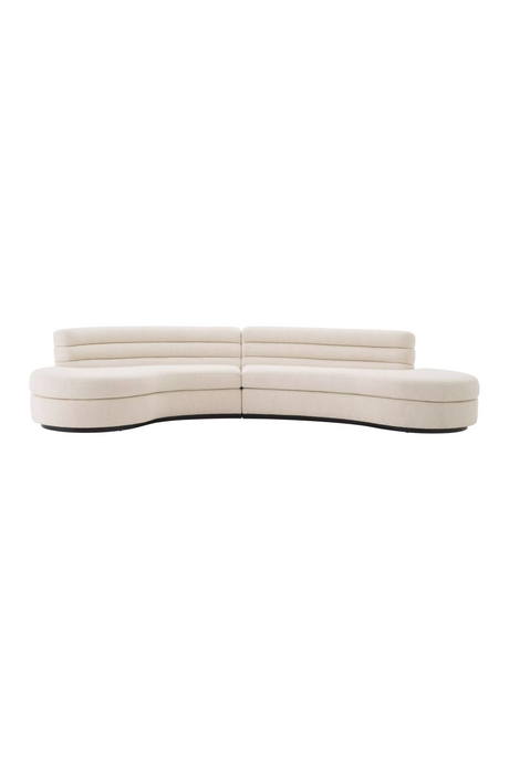 Organic-Shaped Sectional Sofa | Eichholtz Lennox | Oroa.com