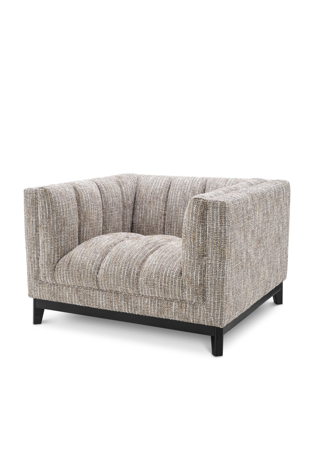 Channeled Boxy Lounge Chair | Eichholtz Ditmar | Oroa.com