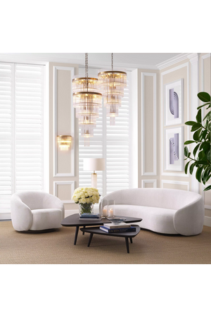 Minimalist Off-White Upholstered Sofa | Eichholtz Amore | Oroa.com