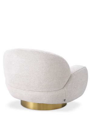 Organic Shape Swivel Lounge Chair | Eichholtz Udine | Oroa.com