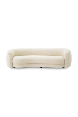 Boucle Curved Sofa | Eichholtz Blaine | Oroa.com