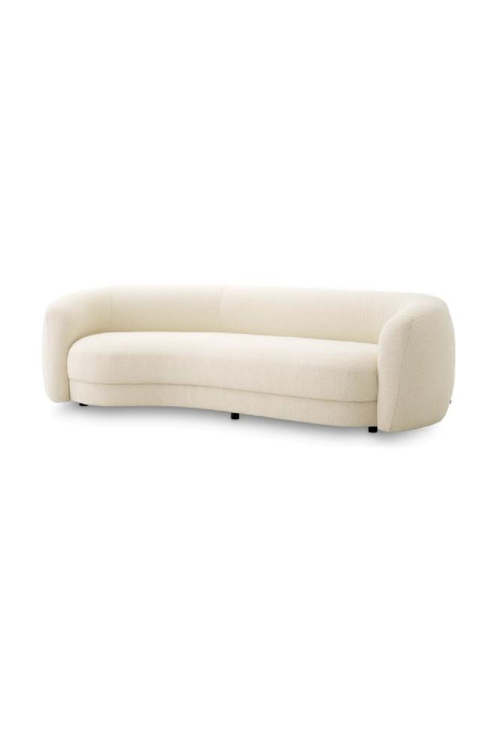 Boucle Curved Sofa | Eichholtz Blaine | Oroa.com