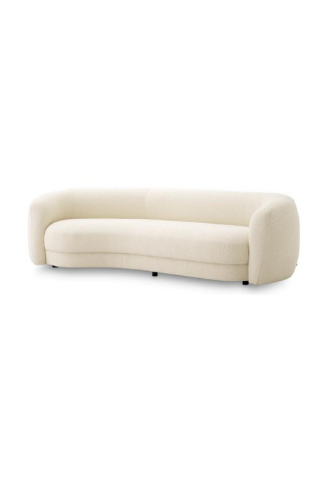 Boucle Curved Sofa | Eichholtz Blaine | Oroa.com