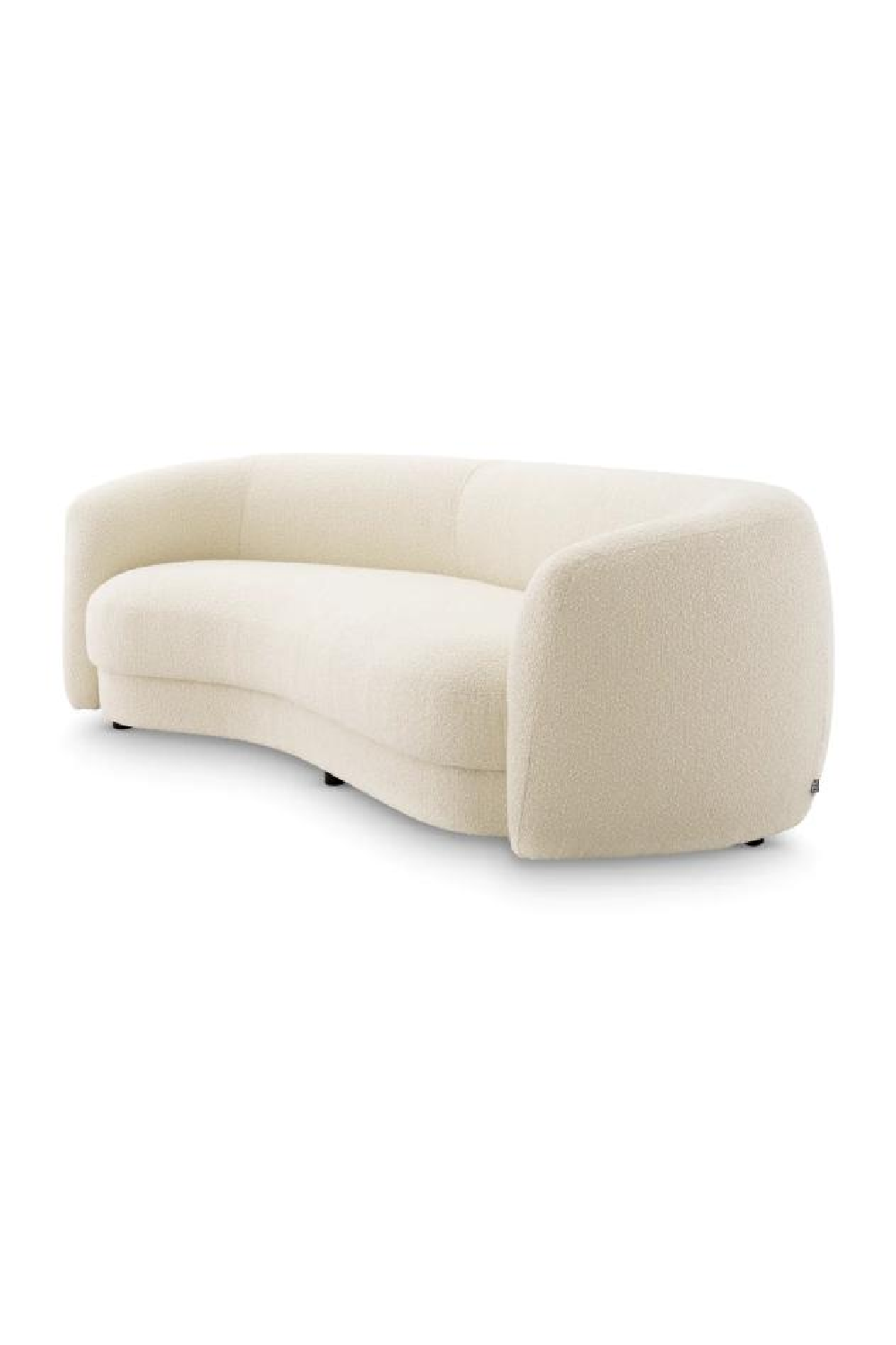 Boucle Curved Sofa | Eichholtz Blaine | Oroa.com