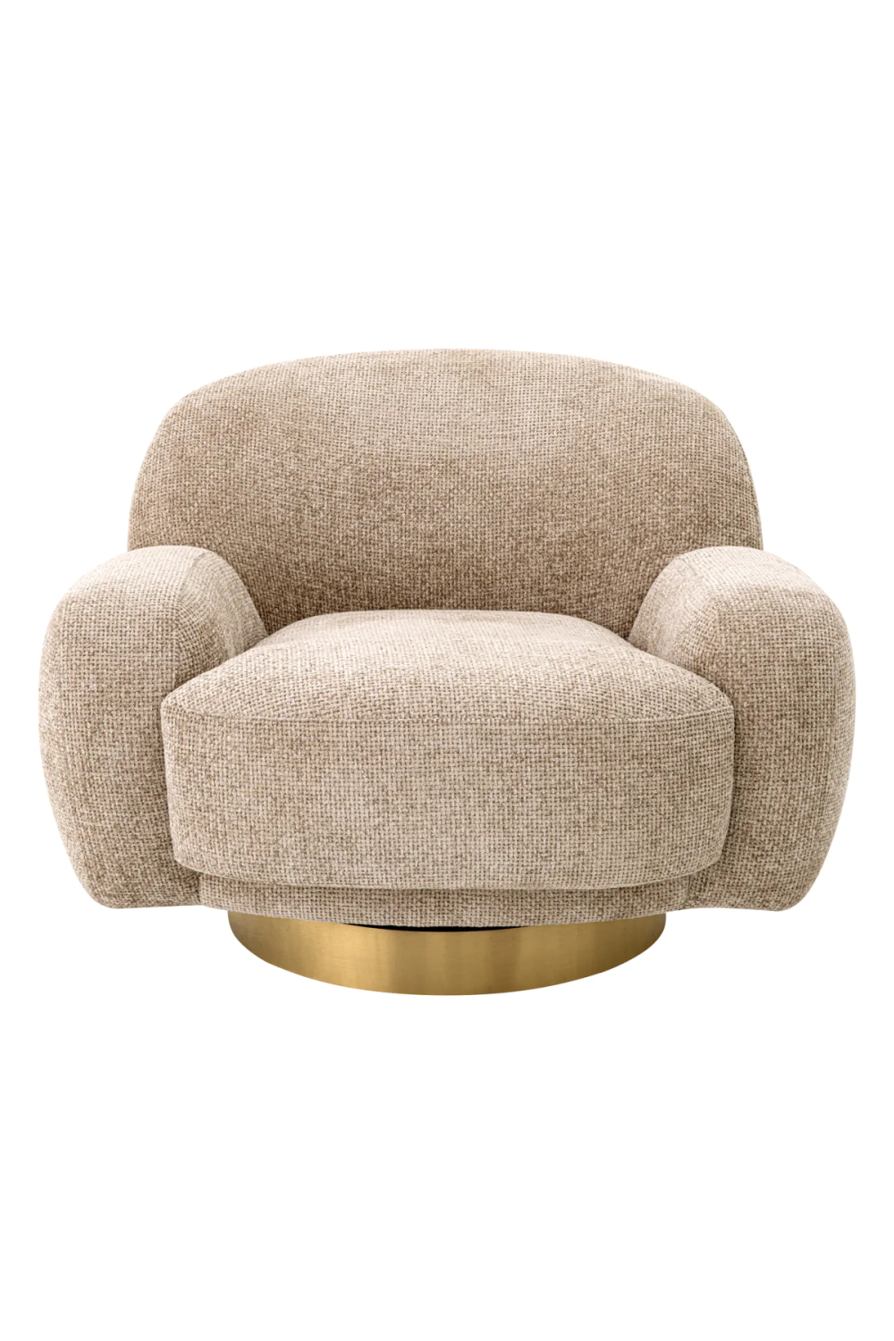 Organic Shape Swivel Lounge Chair | Eichholtz Udine | Oroa.com