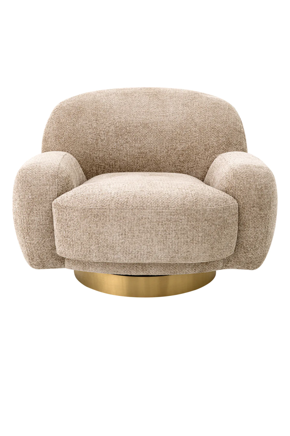 Organic Shape Swivel Lounge Chair | Eichholtz Udine | Oroa.com