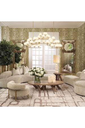 Curved Modern Sofa Large | Eichholtz Björn | Oroa.com