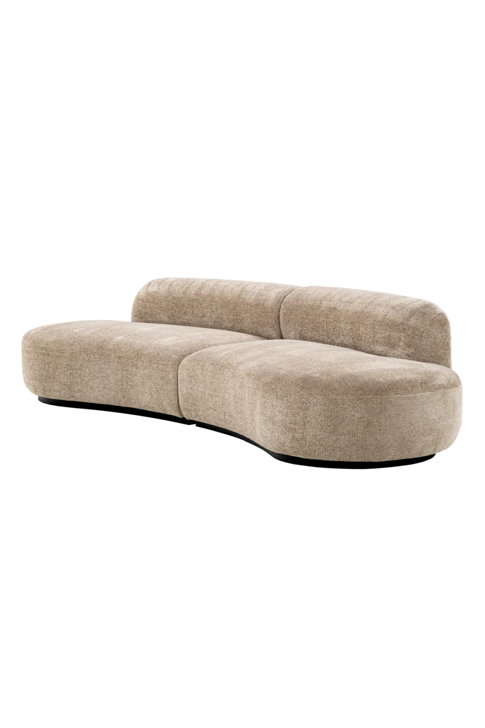 Beige Curved Modern Sofa | Eichholtz Björn | Oroa.com