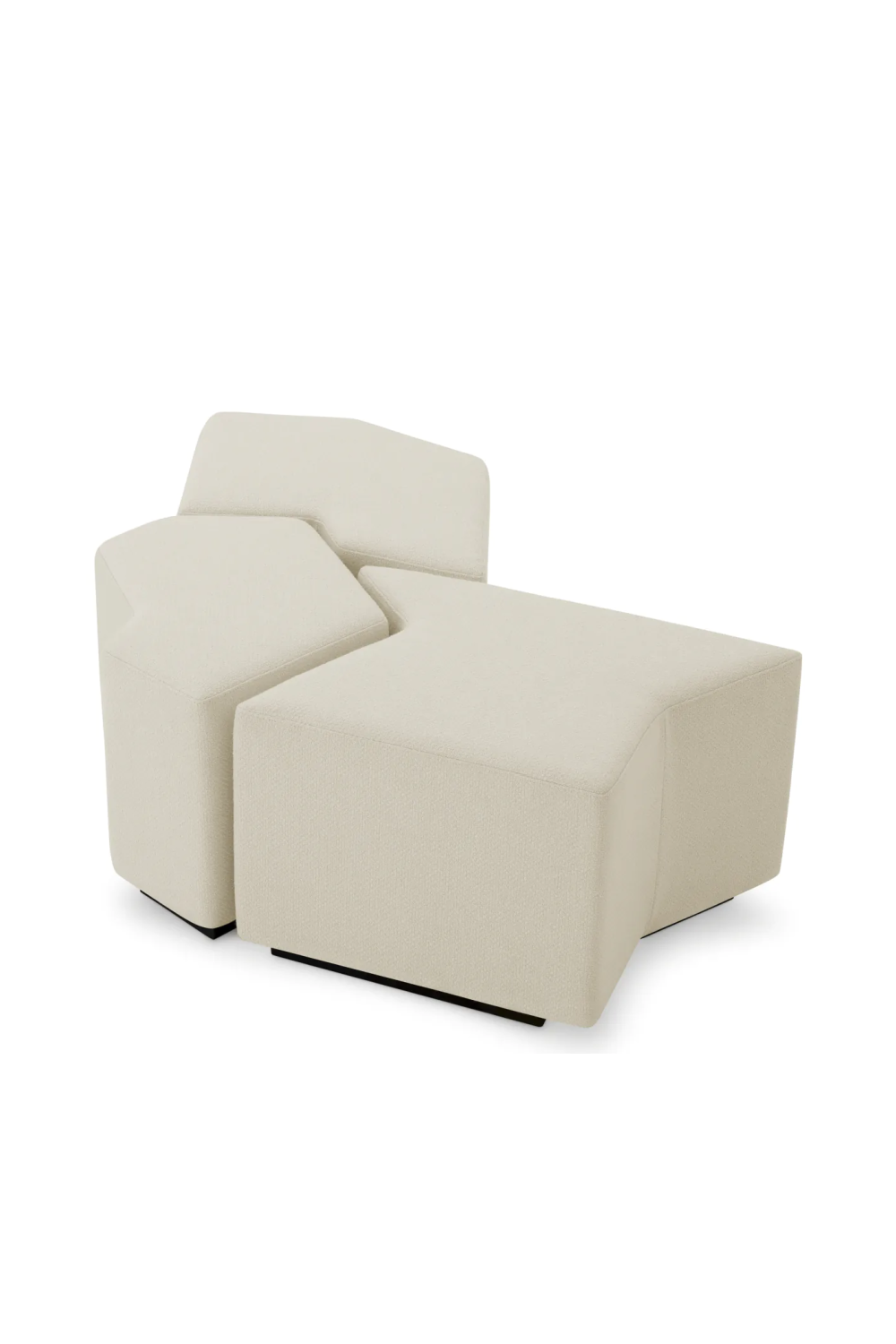 Rêve Cream Stool (set of 3) | Eichholtz Filbert | Oroatrade.com