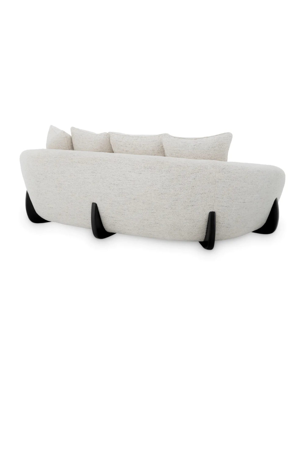 White Curved Sofa | Eichholtz Siderno | Oroa.com