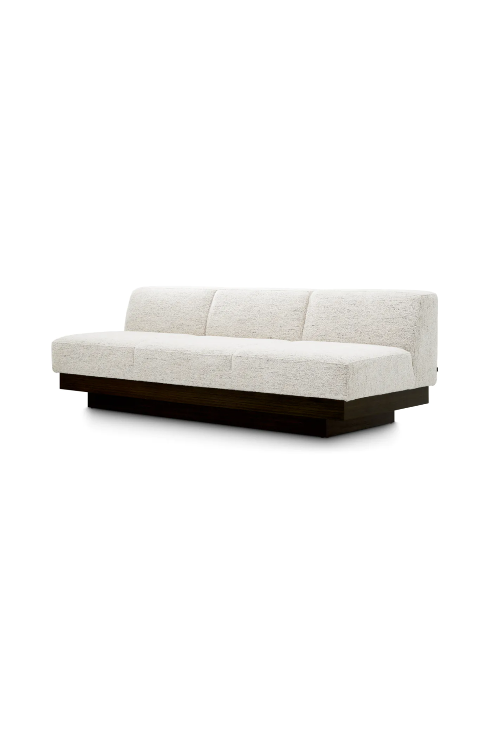 White Armless Sofa | Eichholtz Bastion | Oroa.com