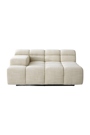 Beige Grid-Tufted Modular Sofa | Eichholtz Hunter | Oroa.com