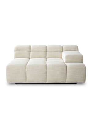 Beige Grid-Tufted Modular Sofa | Eichholtz Hunter | Oroa.com