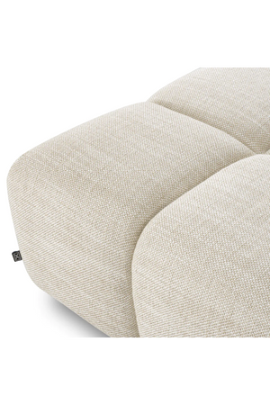Beige Grid-Tufted Modular Sofa | Eichholtz Hunter | Oroa.com