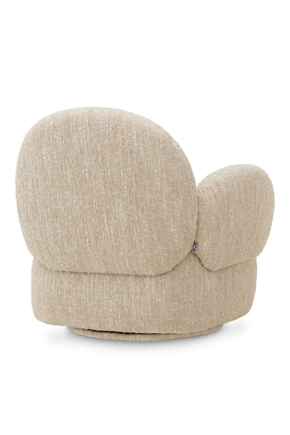 Bouclé Cream Swivel Chair | Eichholtz Madrone | Oroa.com