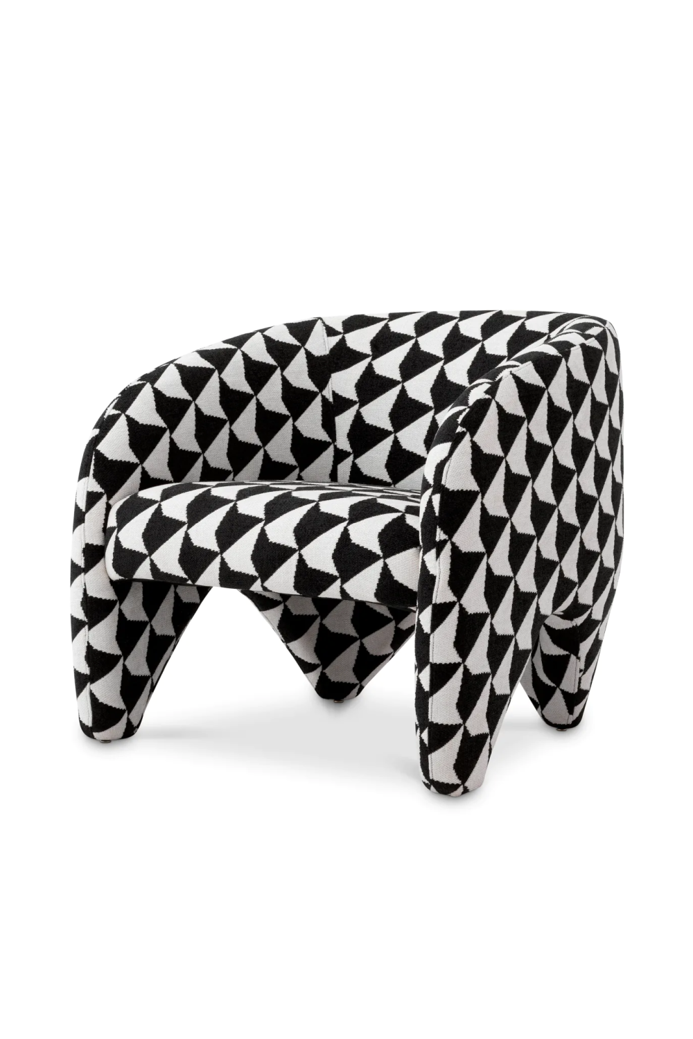 Zenith Black & White Chair | Eichholtz Toledo | Oroatrade.com