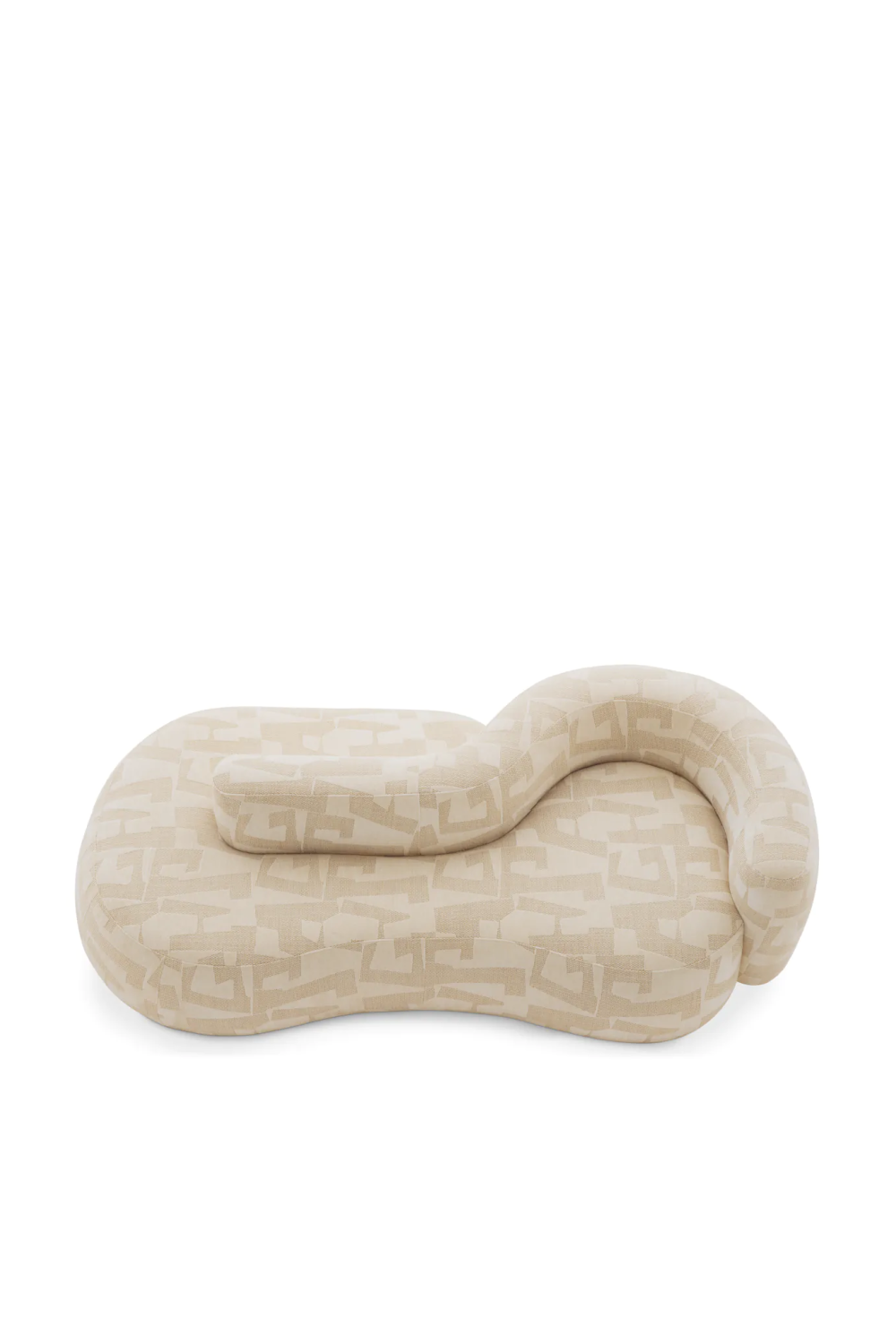 Geometric Pattern Curved Sofa | Eichholtz Julita | Oroatrade.com