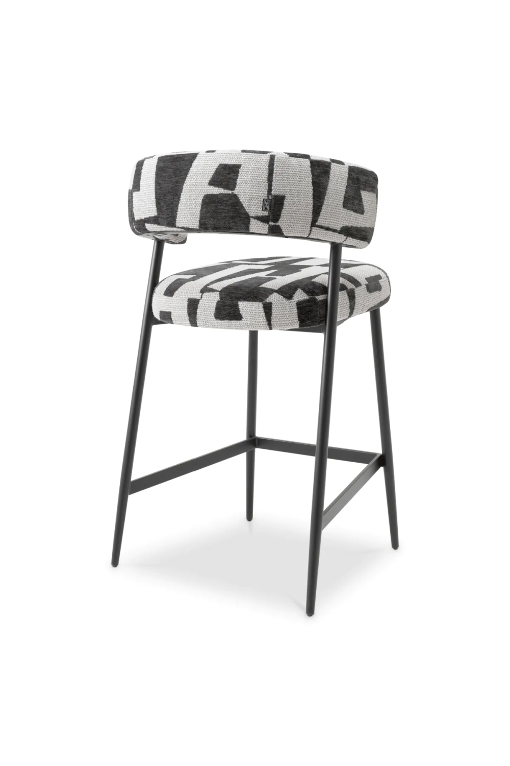 Brooklyn Black Counter Stool | Eichholtz Folsom | Oroatrade.com