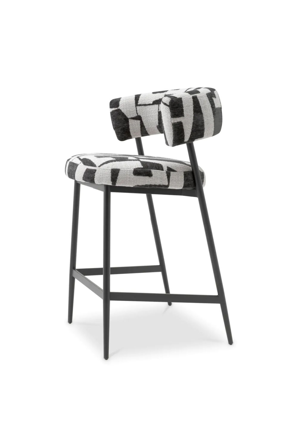 Brooklyn Black Counter Stool | Eichholtz Folsom | Oroatrade.com