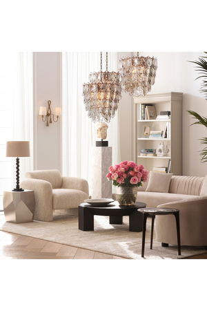 Cream Boucle Lounge Chair | Eichholtz Vesper | Oroa.com