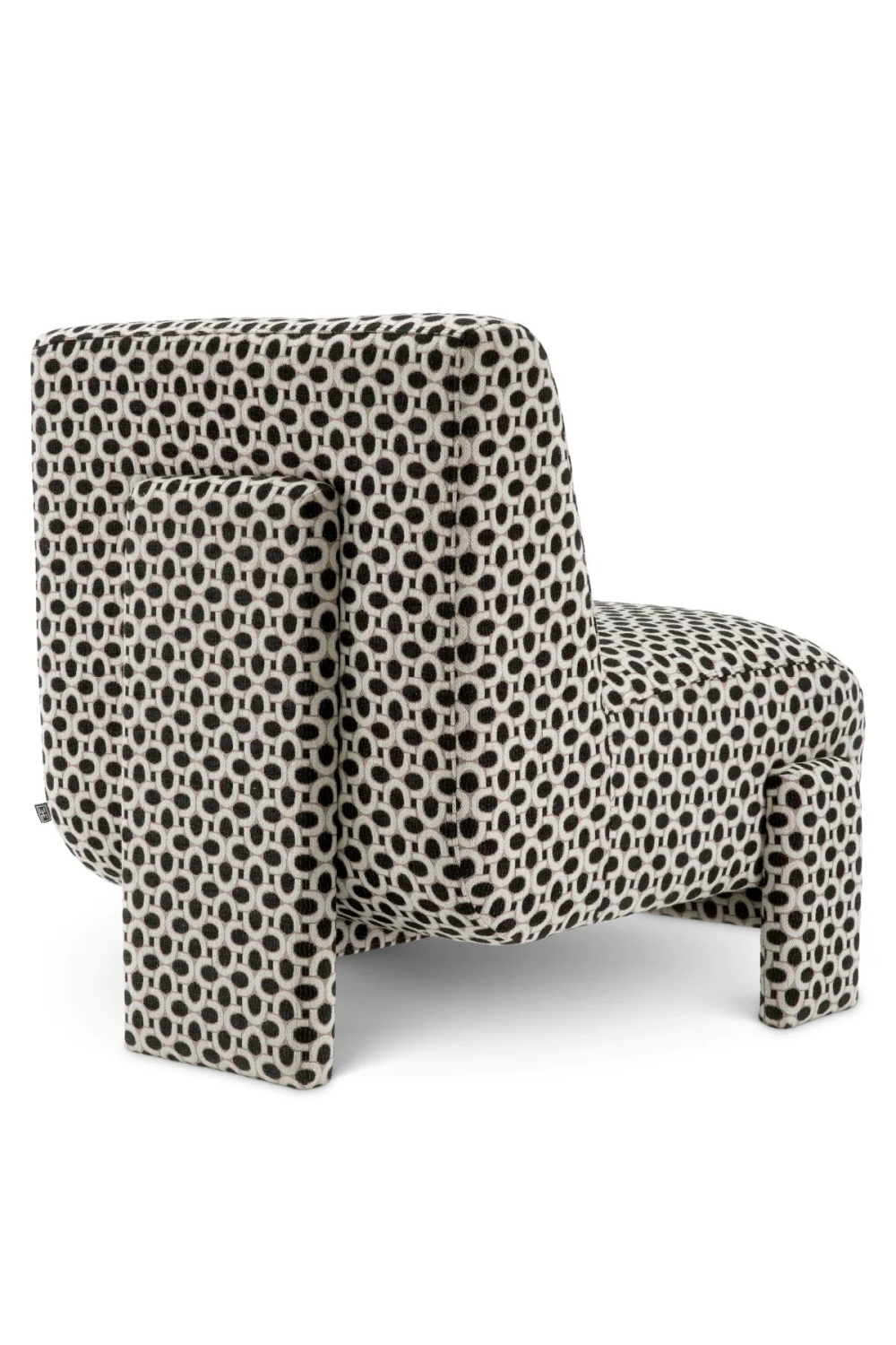 Sunbeam Black Upholstered Accent Chair | Eichholtz Rockdale | Oroa.com