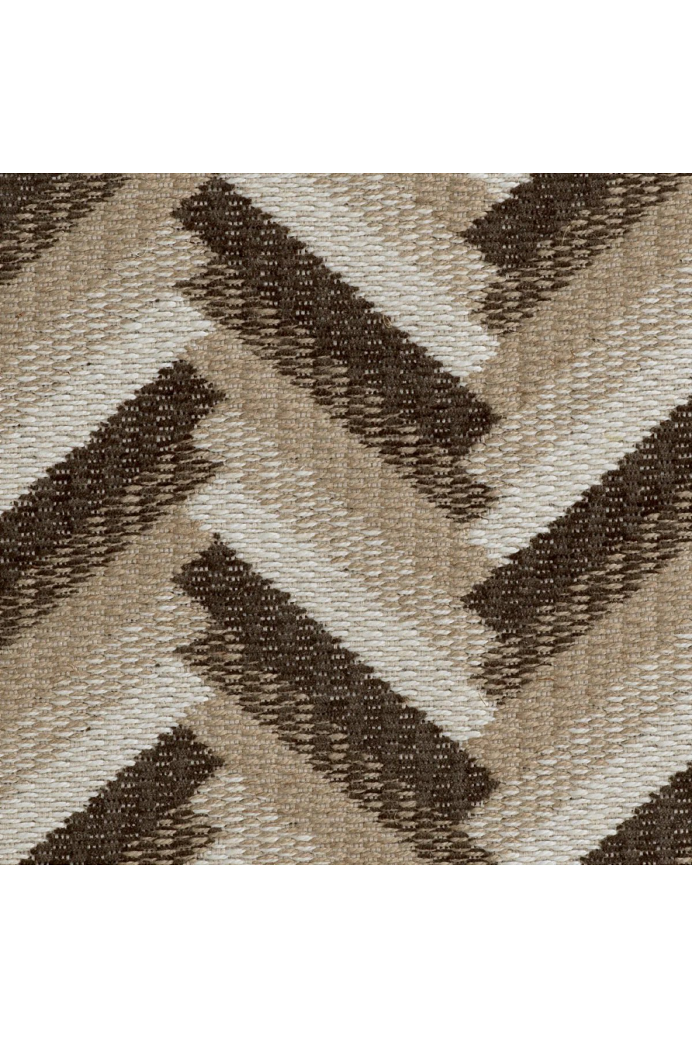 Chevron Brown Bench | Eichholtz Del Vale | Oroa.com