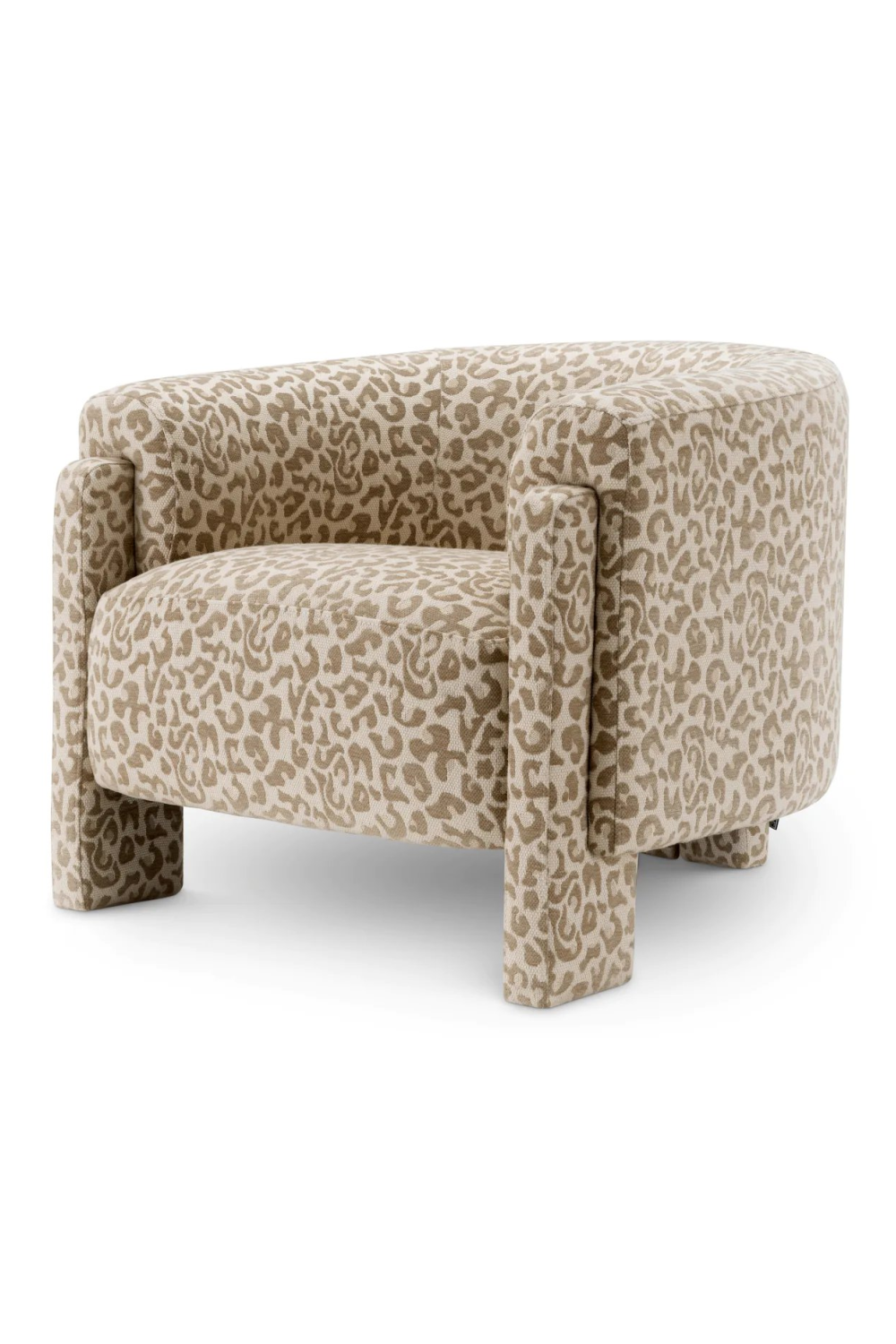 Beige Leopard Accent Chair | Eichholtz Hazelwood | Oroa.com