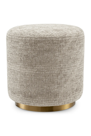 Beige Cylindrical Dining Stool | Eichholtz Greer | Oroa.com