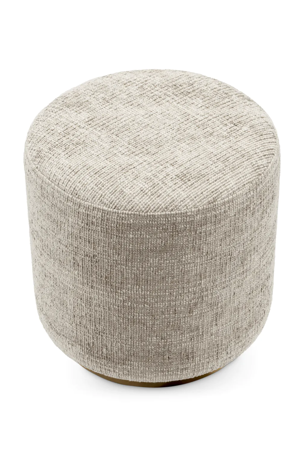 Beige Cylindrical Dining Stool | Eichholtz Greer | Oroa.com