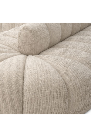 Beige Channeled Curved Sofa | Eichholtz Alison | Oroa.com
