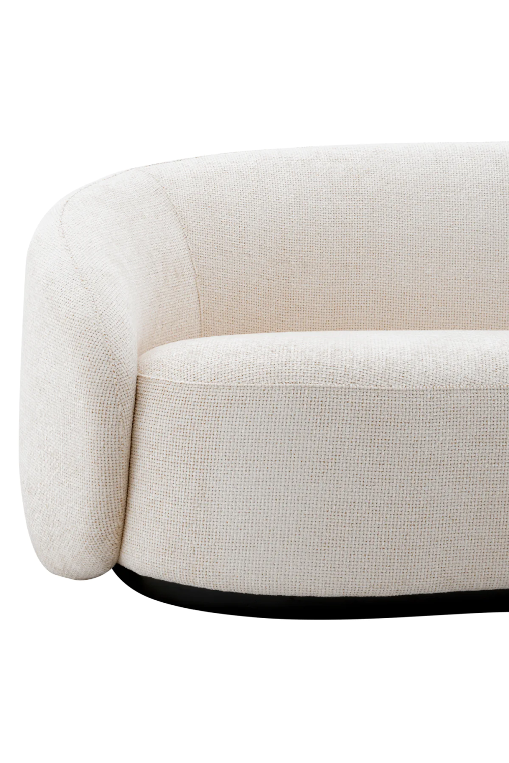 Minimalist Off-White Upholstered Sofa | Eichholtz Amore