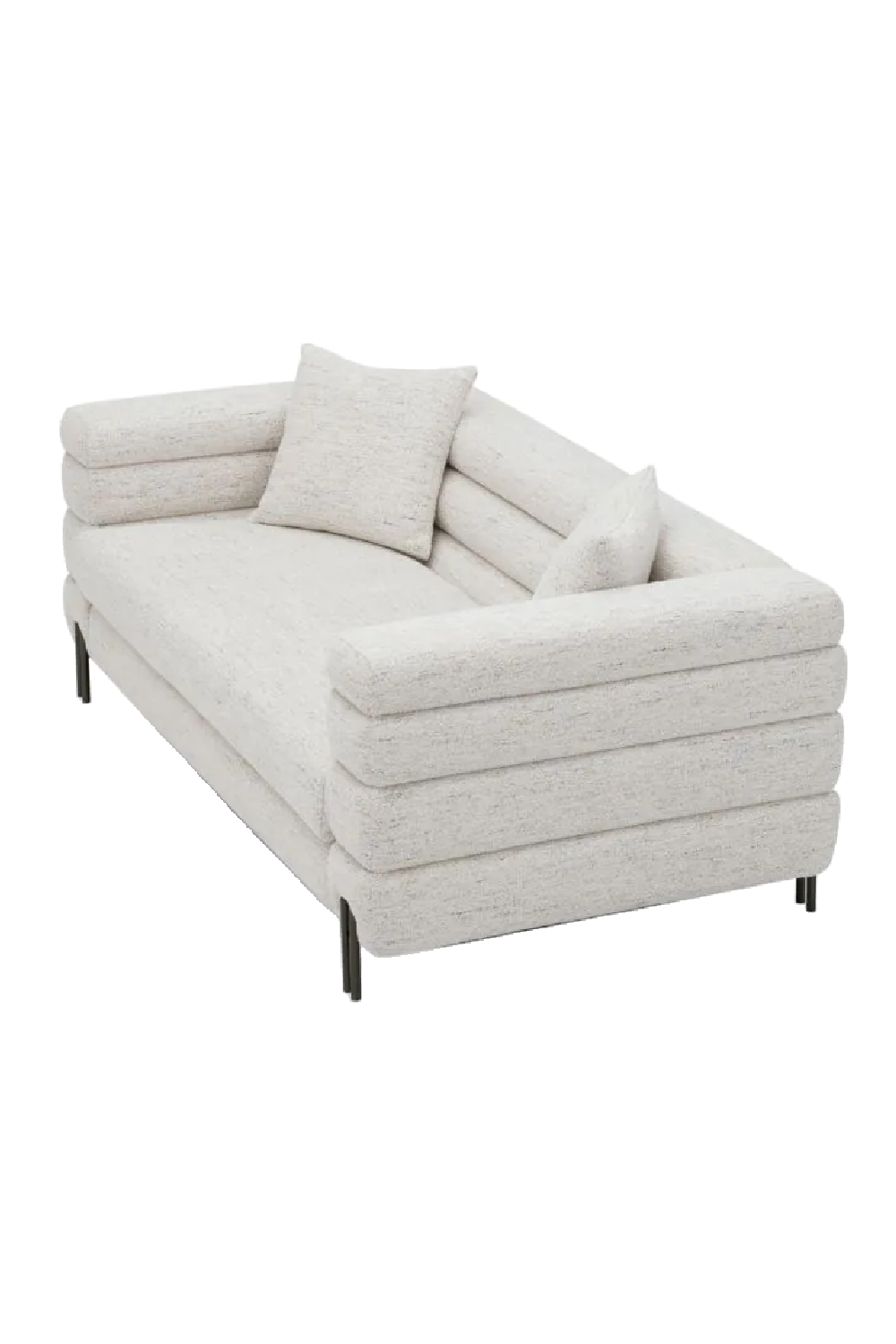 Channeled Off-White Sofa - S | Eichholtz York | Oroatrade.com