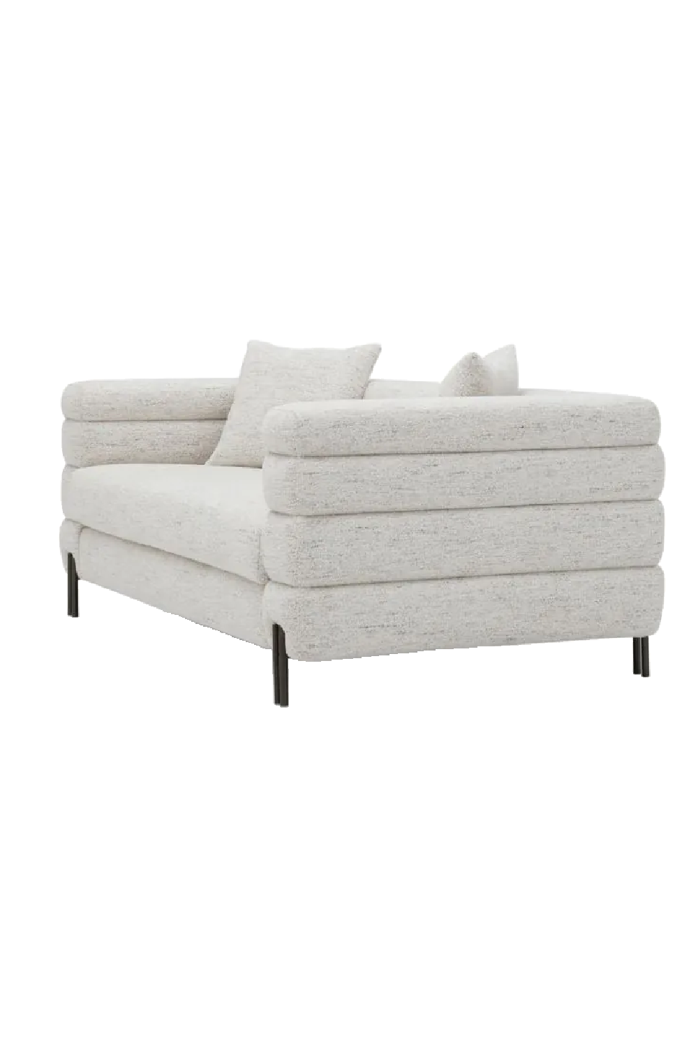 Channeled Off-White Sofa - S | Eichholtz York | Oroatrade.com