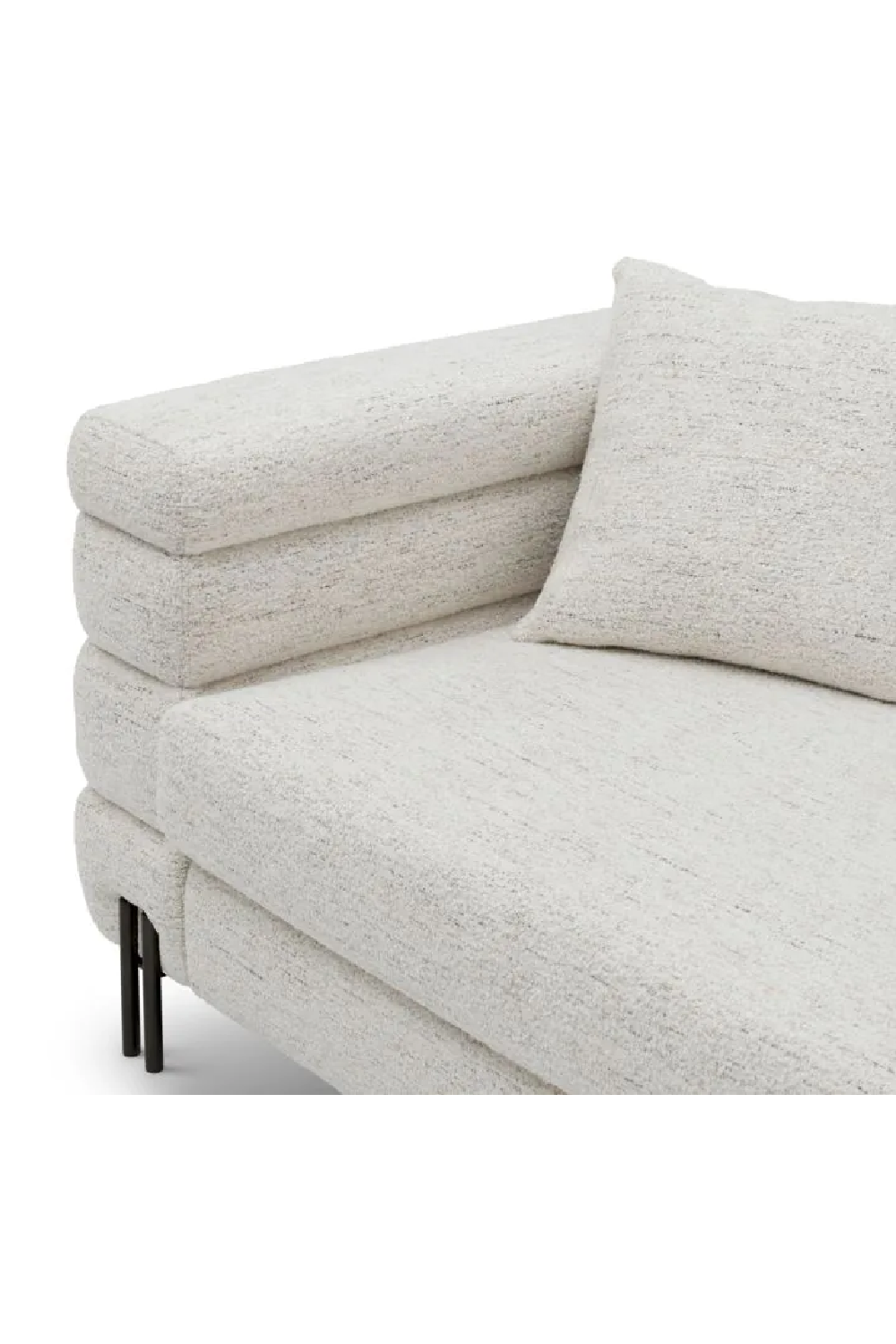 Channeled Off-White Sofa - S | Eichholtz York | Oroatrade.com