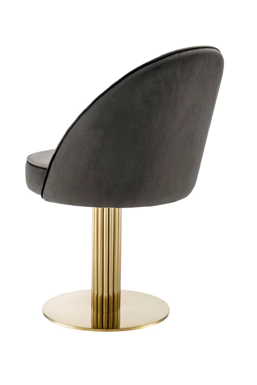 Gray Velvet Dining Chair | Eichholtz Dorland | Oroa.com