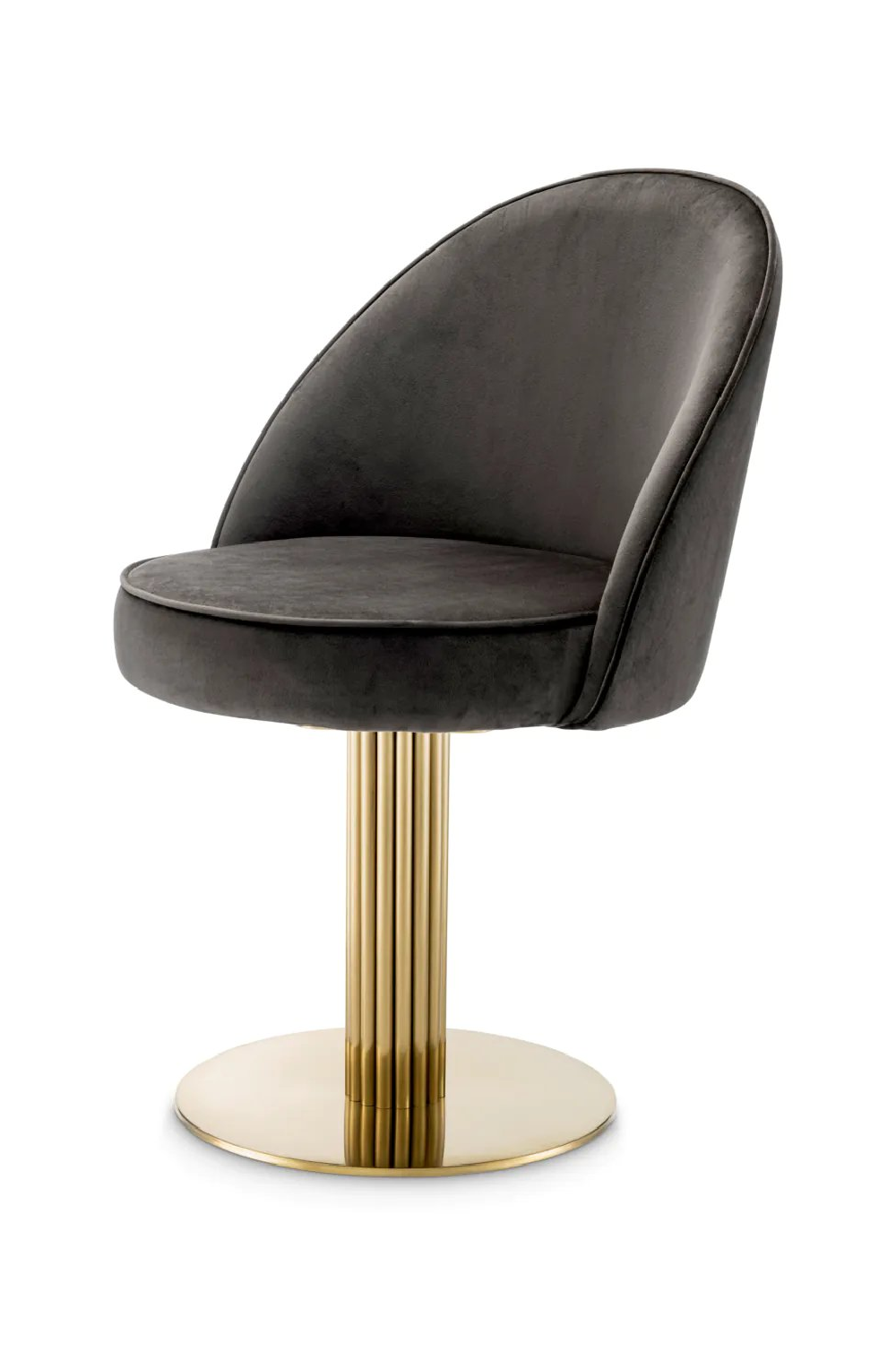 Gray Velvet Dining Chair | Eichholtz Dorland | Oroa.com