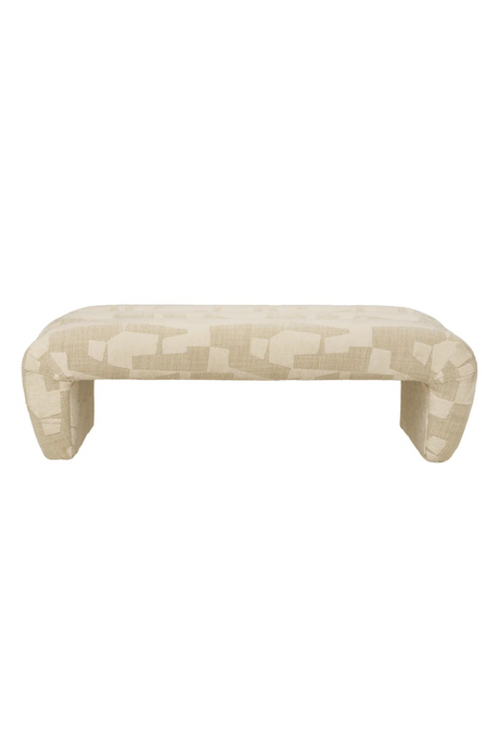 Brooklyn Sand Upholstered Bench | Eichholtz Eastborne | Oroa.com