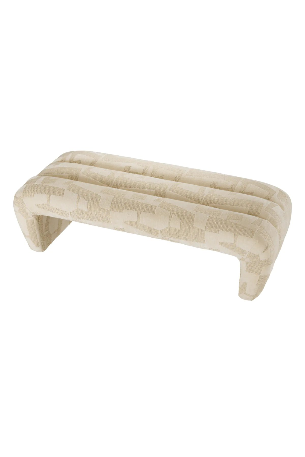 Brooklyn Sand Upholstered Bench | Eichholtz Eastborne | Oroa.com