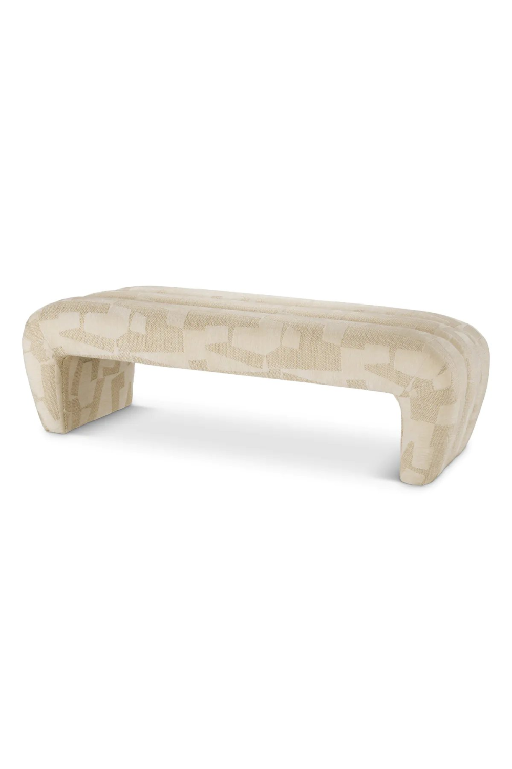 Brooklyn Sand Upholstered Bench | Eichholtz Eastborne | Oroa.com