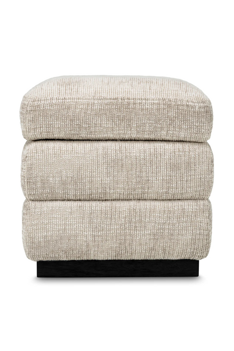 Beige Square Storage Stool | Eichholtz Valmont | Oroa.com